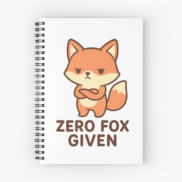 Item preview, Zero Fox Given – Kawaii Fox designed and sold by The-Dreamy-Zoo.