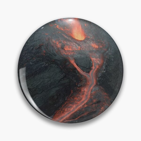 Item preview, Volcanic Lava Flow Photographic Print designed and sold by Mother-Nature65.