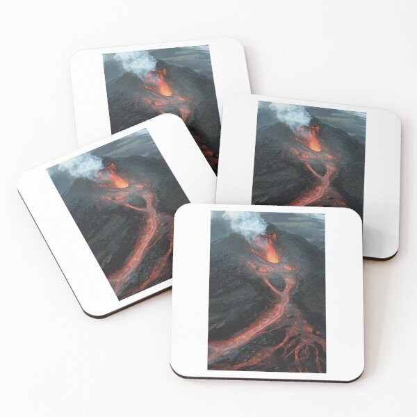 Item preview, Volcanic Lava Flow Photographic Print designed and sold by Mother-Nature65.