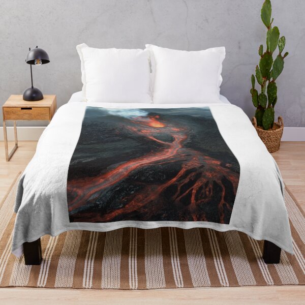 Item preview, Volcanic Lava Flow Photographic Print designed and sold by Mother-Nature65.