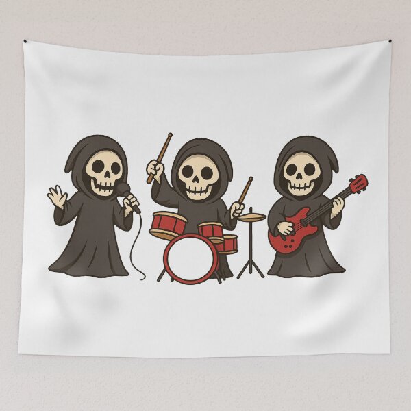 Item preview, Grim Reapers Band, The new reapers  designed and sold by JamesDunican.