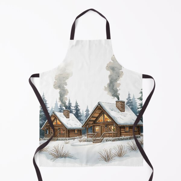 Item preview, Winter Cabins designed and sold by catcurio.