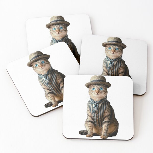 Item preview, Blue-Eyed Gent Cat designed and sold by SoulGooDesign.