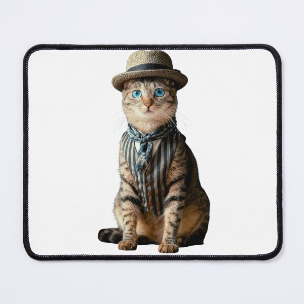 Item preview, Blue-Eyed Gent Cat designed and sold by SoulGooDesign.