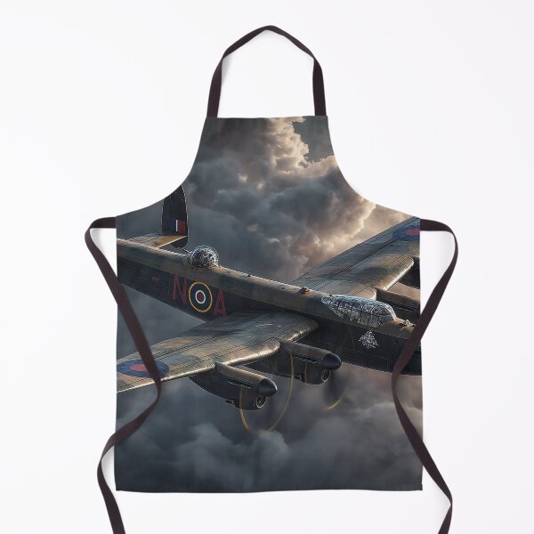 Item preview, Wartime Lancaster Gliding Across Dark Skies in Low Light designed and sold by Skyframe Aviation.