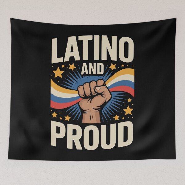Item preview, Latino and Proud – Hispanic Heritage Pride  designed and sold by Suzy Perez Art.
