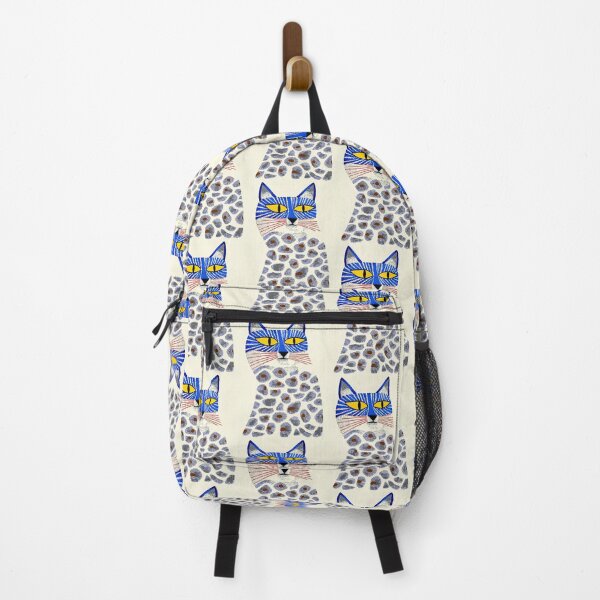 Item preview, Stylized Blue Cat Portrait designed and sold by Liededrom..