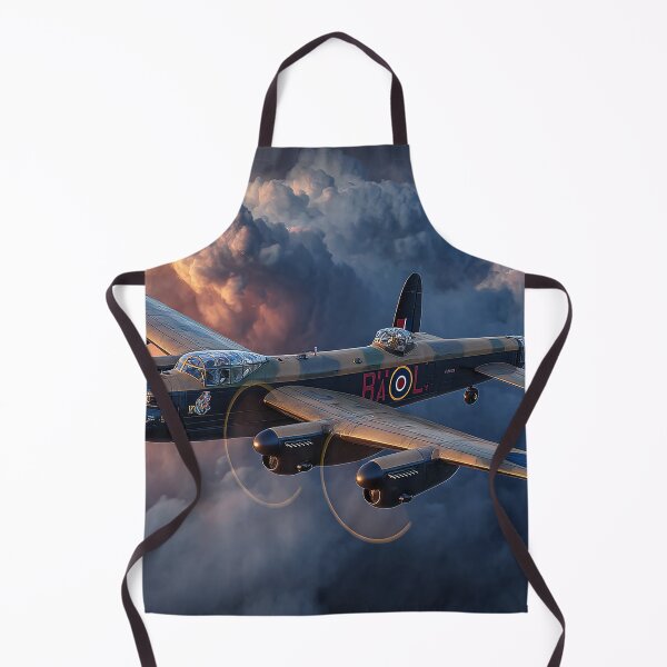 Item preview, Legendary Lancaster Soaring Through Ominous Skies in Low Light designed and sold by Skyframe Aviation.