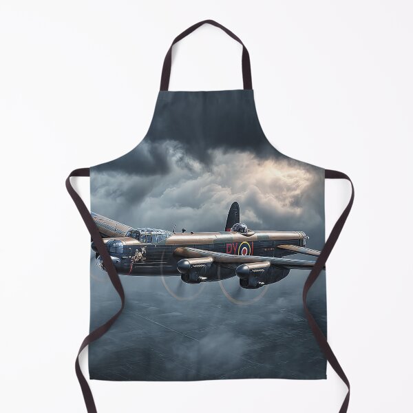 Item preview, Classic Lancaster Aircraft Enduring Dramatic Skies in Heavy Weather designed and sold by Skyframe Aviation.