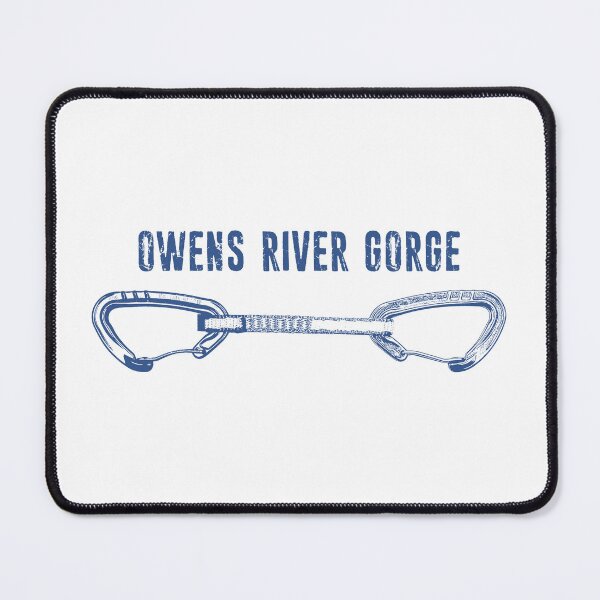 Item preview, Owens River Gorge Rock Climbing Quickdraw designed and sold by Esskay Designs.
