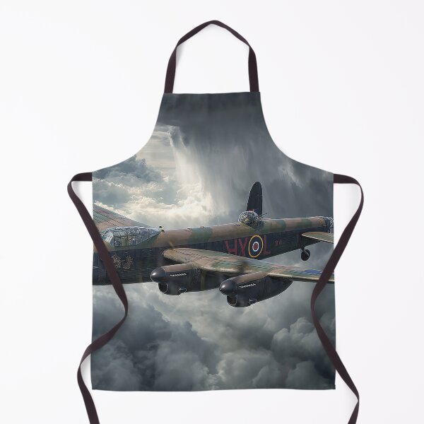Item preview, Legendary Lancaster Flying Through Thunderstorms Over England designed and sold by Skyframe Aviation.