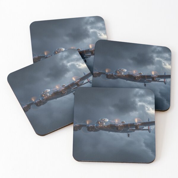 Item preview, Legendary Lancaster Battling Wild Weather in the Heart of the Storm designed and sold by Skyframe Aviation.