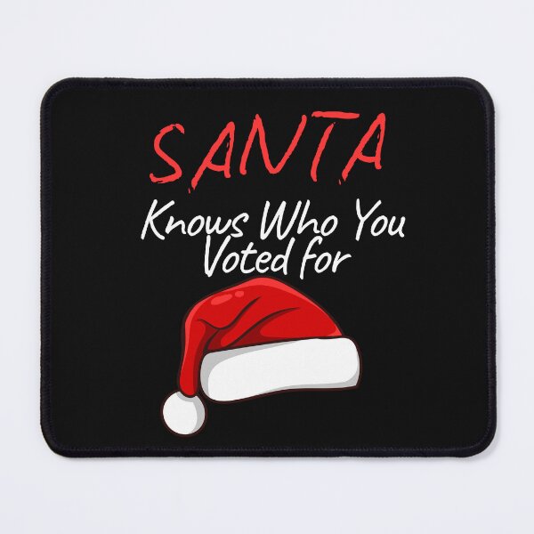 Item preview, Santa Knows Who You Voted For Ornament – Funny Political Christmas Decor designed and sold by Printsouf.