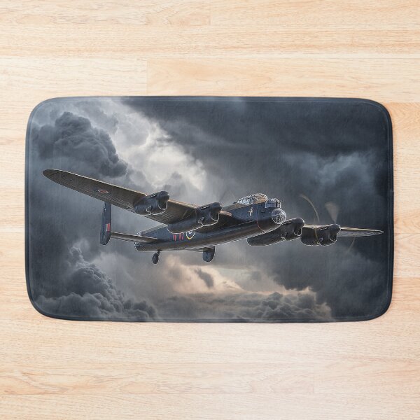 Item preview, Classic Lancaster Aircraft Enduring Turbulent Skies Over England designed and sold by Skyframe Aviation.