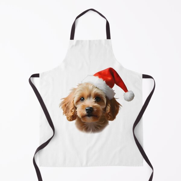 Item preview, Cockapoo Dog Christmas Portrait designed and sold by debbiedoodarday.