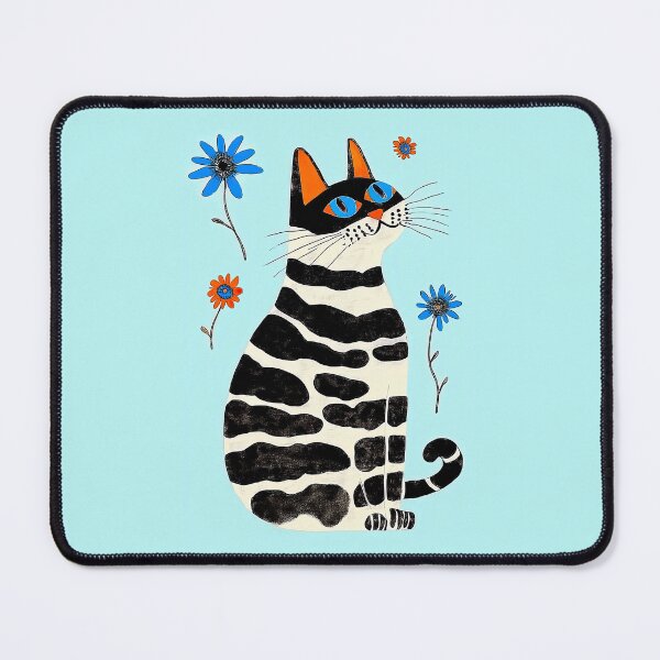 Item preview, Whiskered Bloom Cat designed and sold by Liededrom..