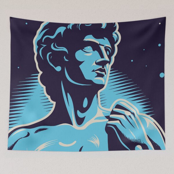 Item preview, Cyan David Minimal designed and sold by Drawings Project.