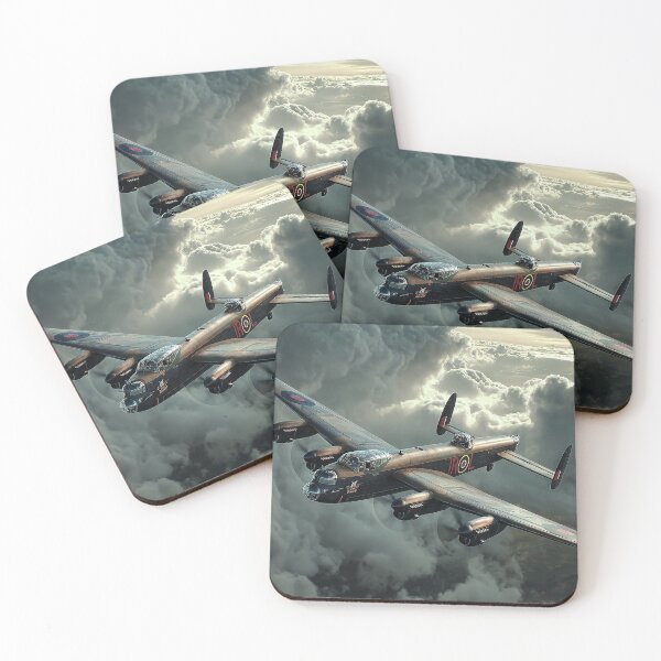 Item preview, Historic Lancaster Enduring Wild Weather in the Heart of the Storm designed and sold by Skyframe Aviation.