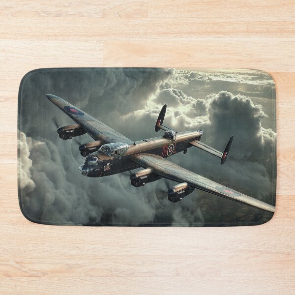 Item preview, Historic Lancaster Enduring Wild Weather in the Heart of the Storm designed and sold by Skyframe Aviation.