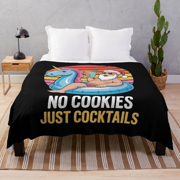 Item preview, No Cookies Cocktails Santa Summer Christmas In July designed and sold by SiegridOffical.