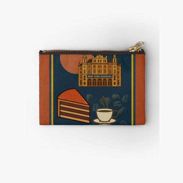 Item preview, Budapest Urban Gastro – Dobos Cake & Coffee Art Deco Poster designed and sold by IdolejaArt.