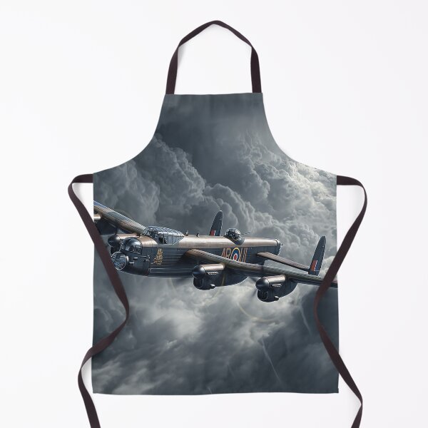 Item preview, Historic Lancaster Navigating Rain Filled Skies in Wartime Skies designed and sold by Skyframe Aviation.