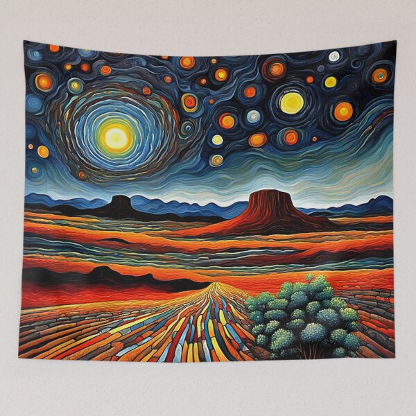 Item preview, Stars over the desert designed and sold by George Hutton Hunter.