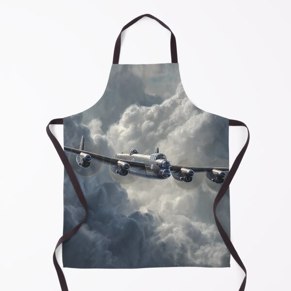 Item preview, Bomber Command Lancaster Soaring Through Brooding Storms in the Heart of the Storm designed and sold by Skyframe Aviation.