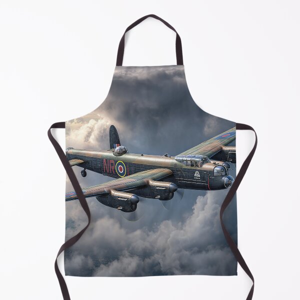 Item preview, Avro Lancaster Soaring Through Heavy Rain in the Heart of the Storm designed and sold by Skyframe Aviation.