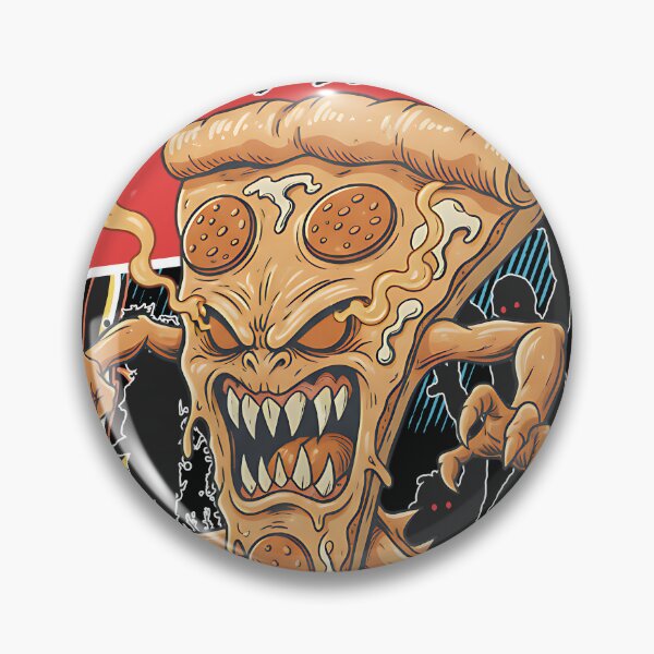 Item preview, Pizza Attack Awesome Comics Crew - Eat Your Pizza, Or Be Eaten! designed and sold by AwesomeBeyondLimits.