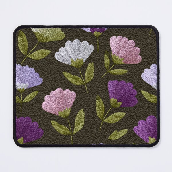 Item preview, Colorful Wild Floral Embroidered Print For Hostess Gift designed and sold by RoyalStarsPatts.