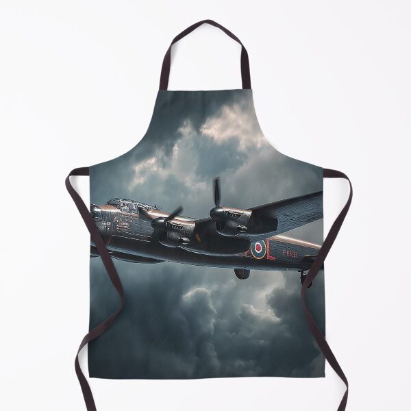 Item preview, Wartime Lancaster Crossing Dramatic Skies During Mission Flight designed and sold by Skyframe Aviation.
