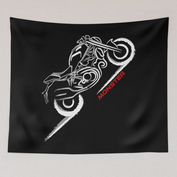 Item preview, Monster Street Bike Wheelie Extreme Motorcycle Stunt Art designed and sold by uinkvtpsurx96.