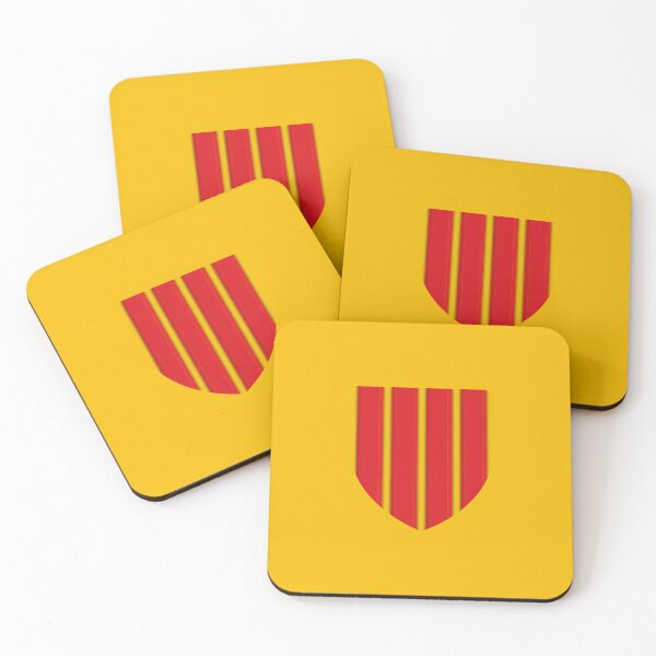 Item preview, Four red bars in relief on a gold field - Flag of the Crown of Aragon - Spain designed and sold by cvelasco88.
