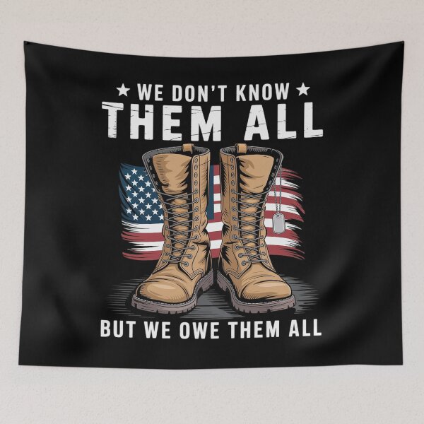 Item preview, We Owe Them All Partiotic Veterans Day Memorial Day   designed and sold by SiegridOffical.