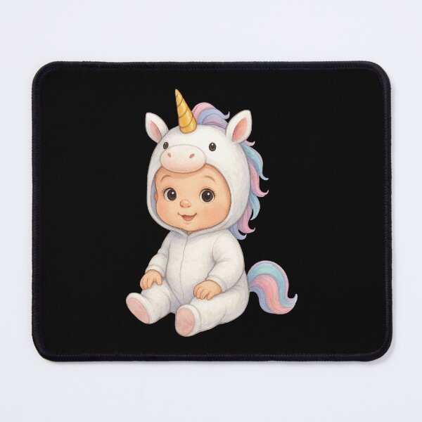 Item preview, Baby in Unicorn Costume designed and sold by Black-WhiteFUN.