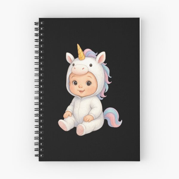 Item preview, Baby in Unicorn Costume designed and sold by Black-WhiteFUN.