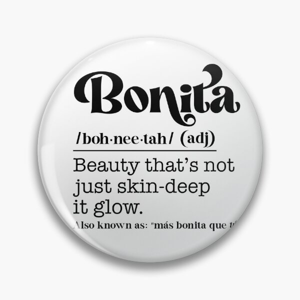 Item preview, Bonita Definition – Official Latina Dictionary designed and sold by Suzy Perez Art.
