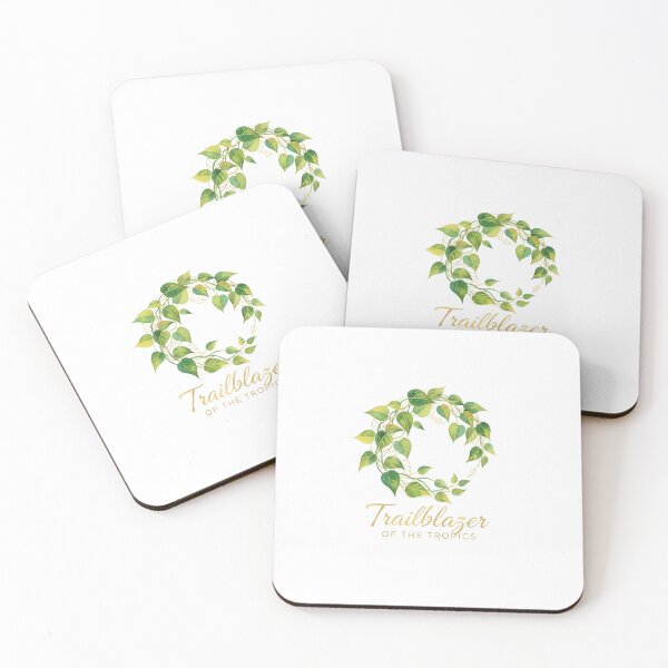 Item preview, Golden Pothos Watercolor Wreath - Trailblazer of the Tropics designed and sold by Edwin's Art Shop.
