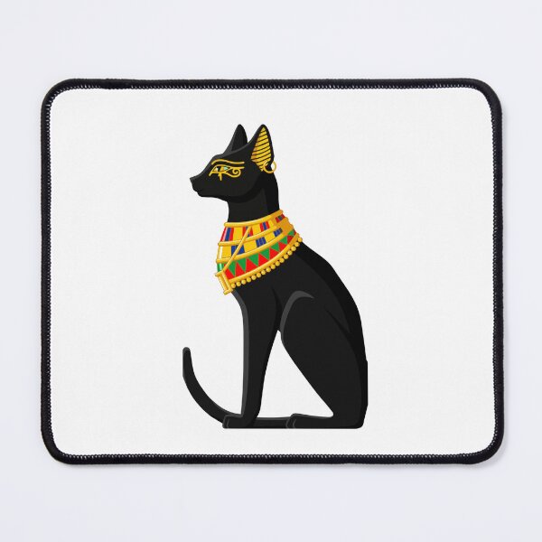 Item preview, Bastet Egyptian Protective Spirit Cat Illustration / Ancient Egypt Art designed and sold by ZentroShop.