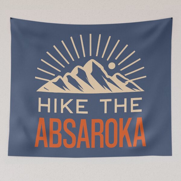 Item preview, Hike The Absaroka Mountains Sunburst designed and sold by Esskay Designs.