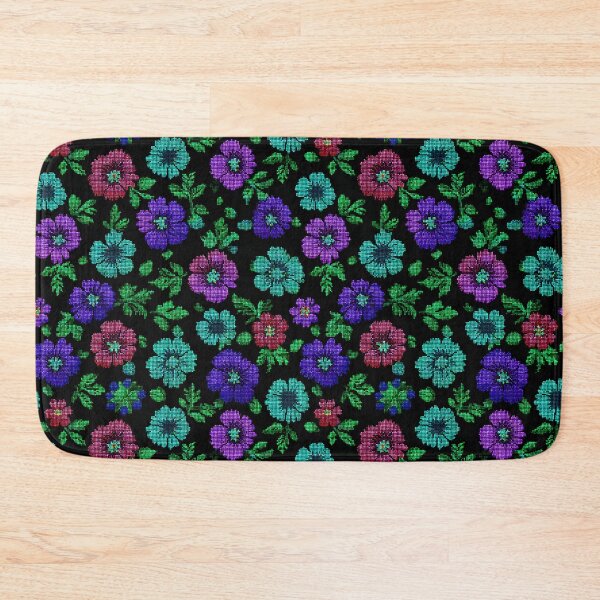 Item preview, Edgy Radiant Floral Embroidered Pattern For Housewarming designed and sold by RoyalStarsPatts.