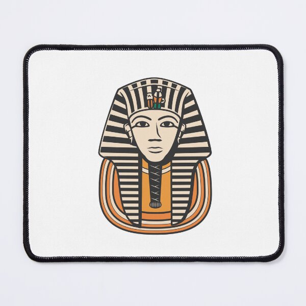 Item preview, Tutankhamun Pharaonic Mask Illustration / King Tut Egypt Art designed and sold by ZentroShop.
