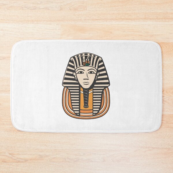 Item preview, Tutankhamun Pharaonic Mask Illustration / King Tut Egypt Art designed and sold by ZentroShop.