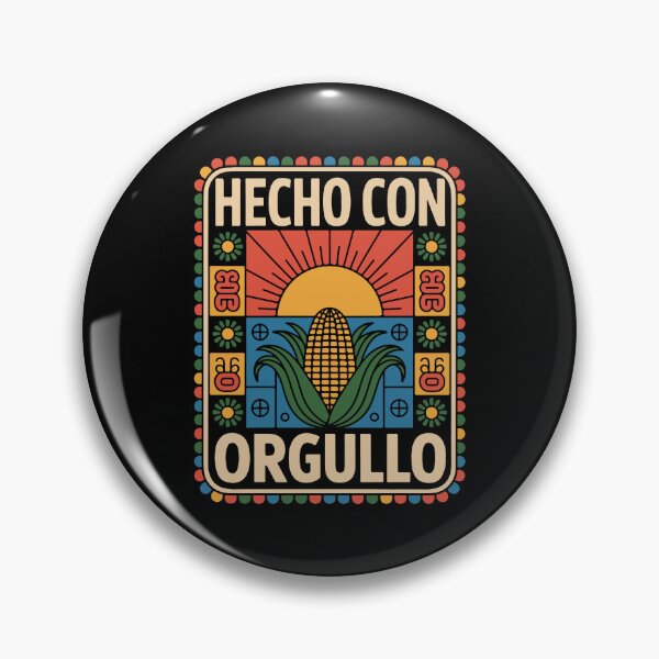 Item preview, Hecho con Orgullo - Vibrant Hispanic Heritage Month Design designed and sold by Suzy Perez Art.