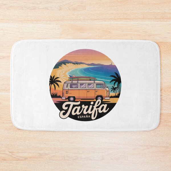 Item preview, Tarifa España Beach Sunset | Surfer Coastal Travel Art designed and sold by CircinusStore.