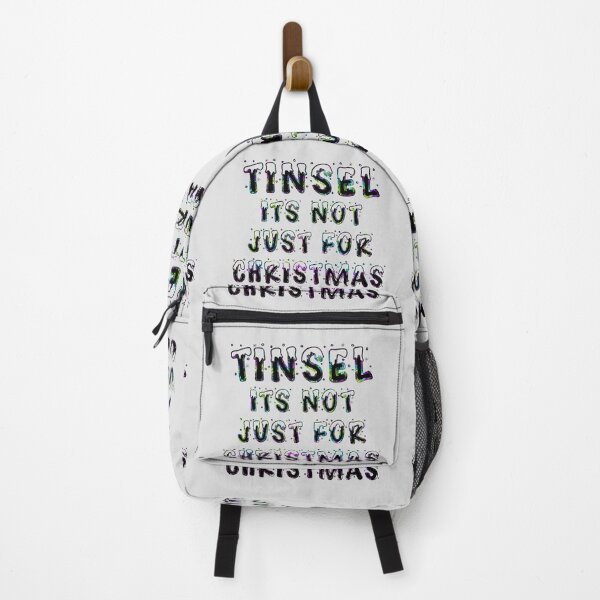 Item preview, Tinsel is not just for Christmas - Rainbow on Grey designed and sold by NoMatterLab.