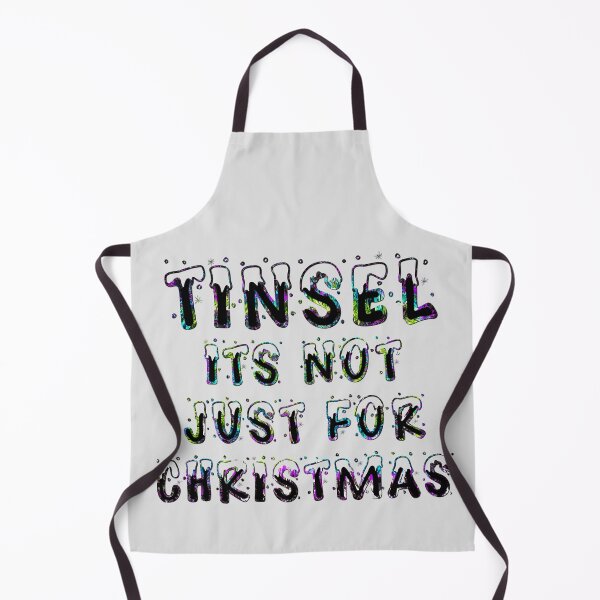 Item preview, Tinsel is not just for Christmas - Rainbow on Grey designed and sold by NoMatterLab.