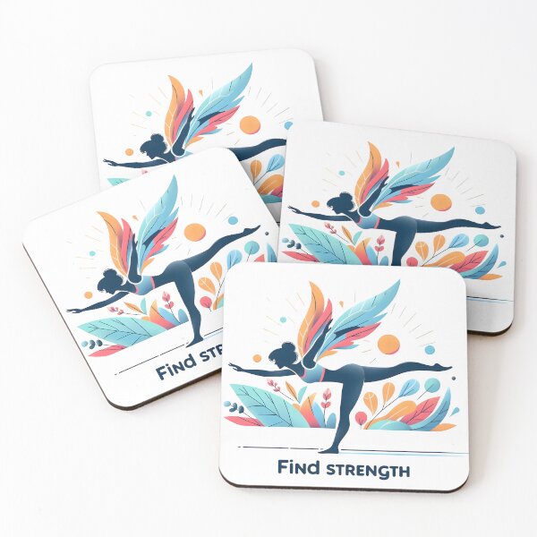 Item preview, pose, gym, stretching, balance, selfcare designed and sold by TrueArtVibes.