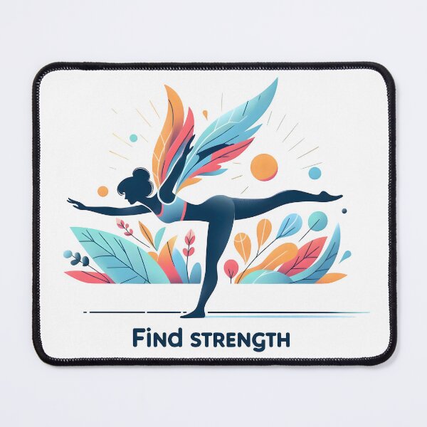 Item preview, pose, gym, stretching, balance, selfcare designed and sold by TrueArtVibes.